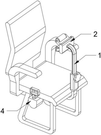 一种能够矫正坐姿的课座椅的制作方法