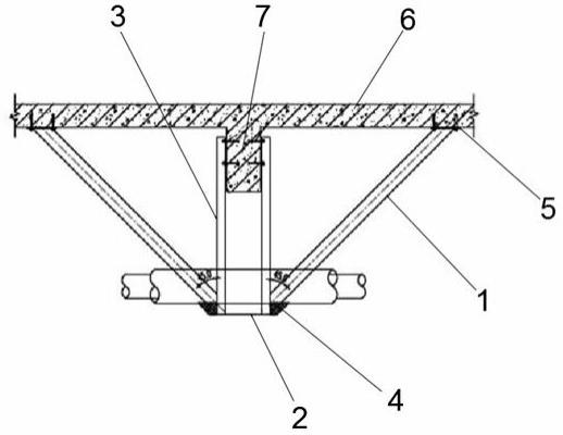 一种用于双管重型管道的槽钢自然补偿固定支吊架的制作方法