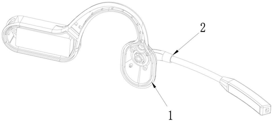 一种耳机麦克风结构及骨传导耳机的制作方法