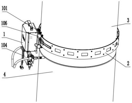 双枪同步焊接的管桩焊接车的制作方法