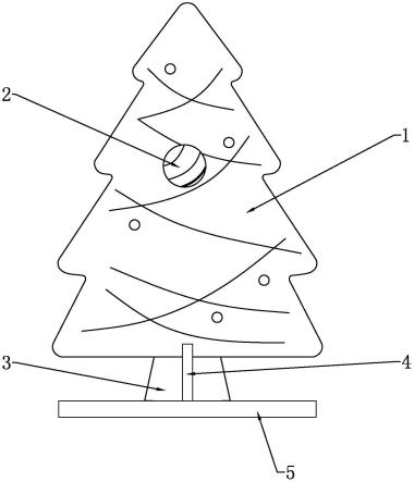 一种圣诞树玩具的制作方法