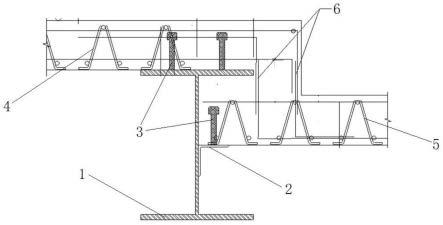 一种钢筋桁架楼承板高低差连接钢筋的连接方法与流程