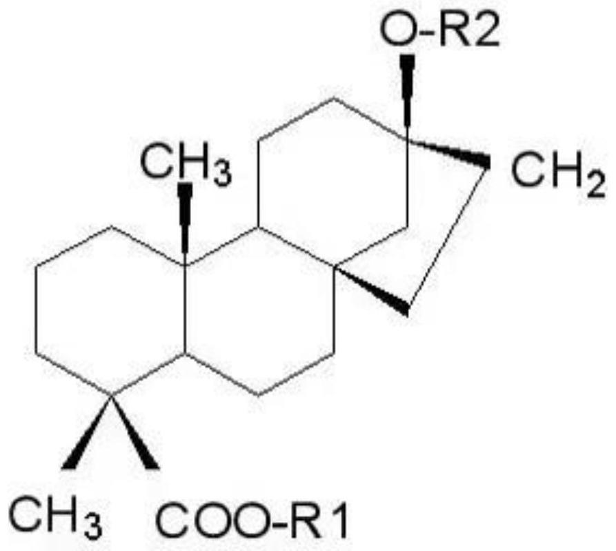 一种采用莱鲍迪苷a碱性水解制备高纯度莱鲍迪苷b的方法与流程