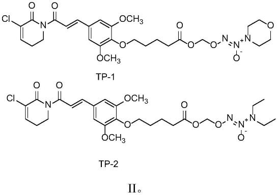 一类NO供体型荜茇酰胺衍生物、制备方法及用途