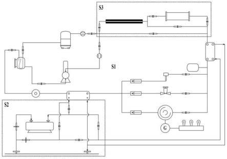一种热泵-热机双向循环试验平台及其运行方法