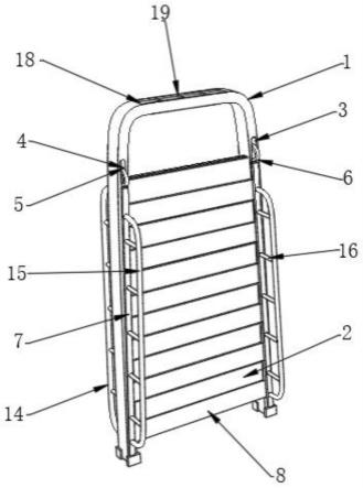 一种新型救援用床梯及其使用方法