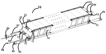 一种舟结构及承载舟结构的电极馈入装置的制作方法