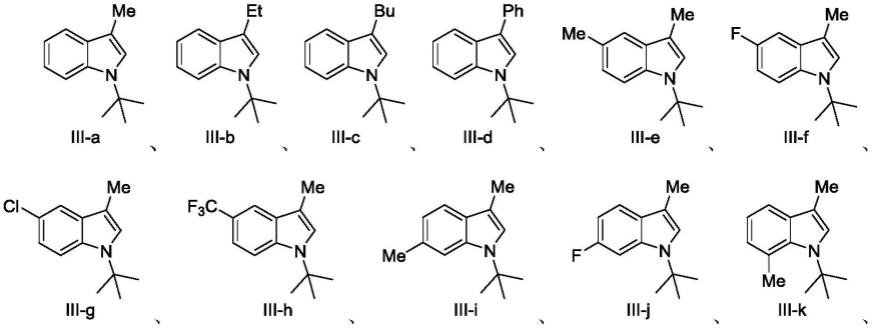 一种N-叔丁基保护-3-取代吲哚类化合物及其制备方法