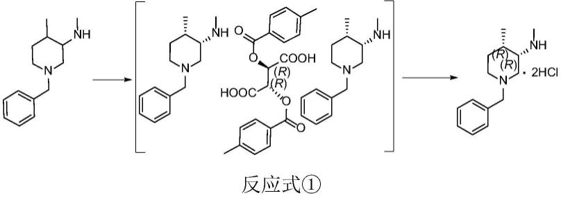 顺式-1-苄基-4-甲基-3-甲氨基-哌啶双盐酸盐的制备方法与流程
