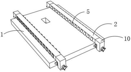 金属带锯床上料端物料偏移检测装置的制作方法