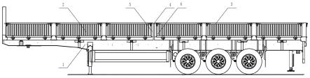 一种分段式侧卸半挂车车厢及其半挂车的制作方法