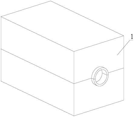 电机接线盒减震结构的制作方法