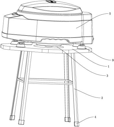 一种台子及使用该台子的台球清洗机的制作方法