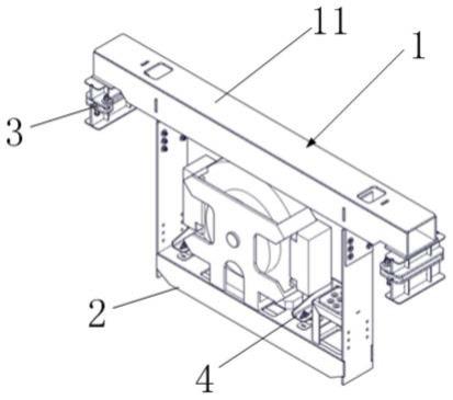 曳引机梁组件和配备有该曳引机梁组件的电梯的制作方法