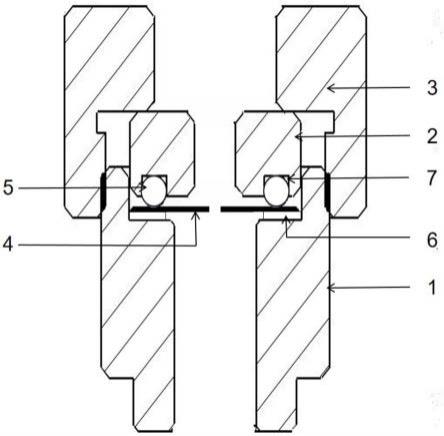 一种测量贴片上微孔孔径的流量计量器的适配结构的制作方法