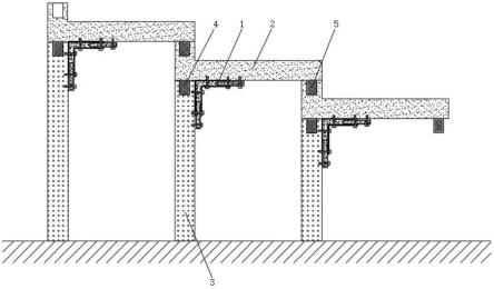 一种混凝土预制看台板与钢结构主体的连接支撑组件的制作方法