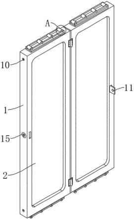 安全性折叠浴室门的制作方法
