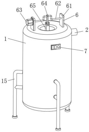 一种无水炮泥生产用结合剂存储罐的制作方法