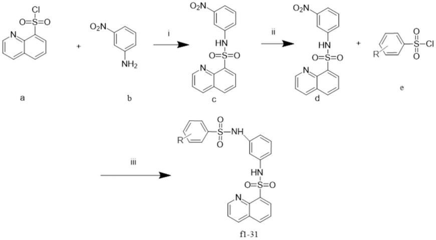 一种8-喹啉磺酰胺类化合物及其应用的制作方法