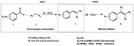 一种新型α-氰基-β-氨基丙烯酸酯类化合物及其合成方法