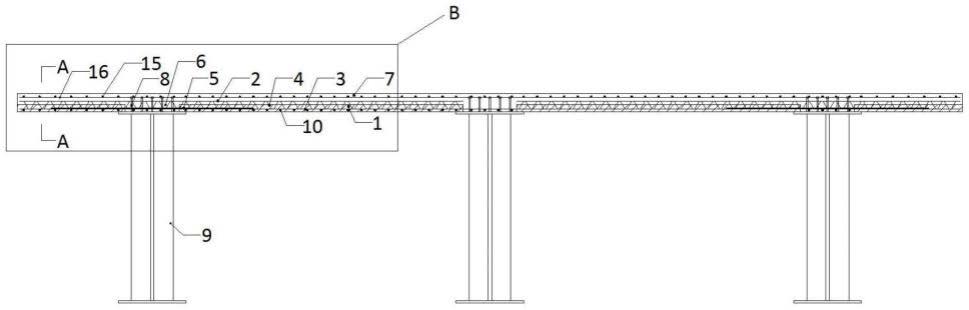 无临时支撑的UHPC预制桥面板单元、桥面板及其施工方法