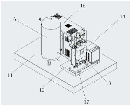 一种移动式智能型降噪医用空气压缩机的制作方法