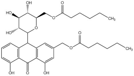 一种芦荟苷酯及其制备方法与应用