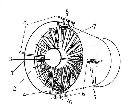 一种新型磁悬浮双球体轴承风能发电装置的制作方法