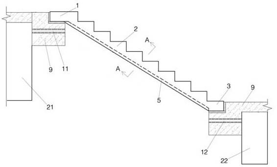一种管线分离式预制楼梯的制作方法