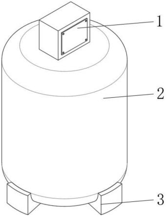 一种设有改进型底座的搅拌型酵母储罐的制作方法