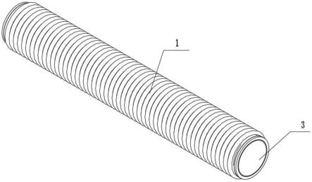 一种耐腐加强型HDPE双壁波纹管的制作方法