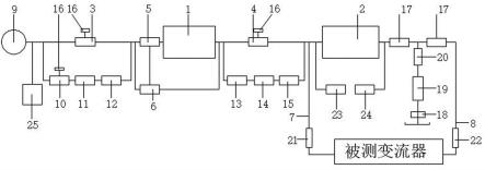 一种可变电压风电变流器功率循环试验装置的制作方法