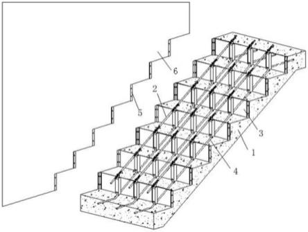 一种剪力墙间楼梯踏板模块体系的制作方法