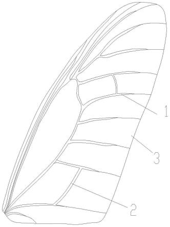 基于枯叶蛱蝶羽化展翅的仿生双层折叠伸展结构的制作方法