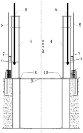 钢内筒烟囱液压提升施工方法与流程