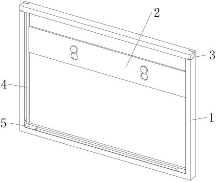 一种壁挂式显示屏安装支架的制作方法