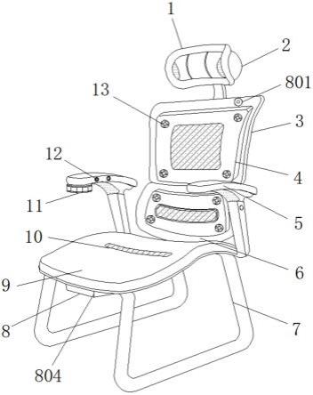 一种人体工学椅的制作方法