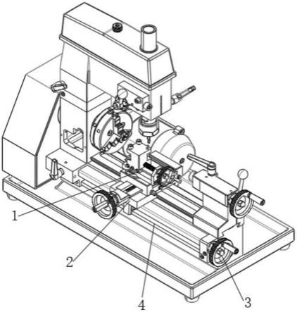 一种防撞型卧式车铣复合加工装置的制作方法
