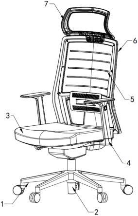 一种具有缓解疲劳功能的办公椅的制作方法