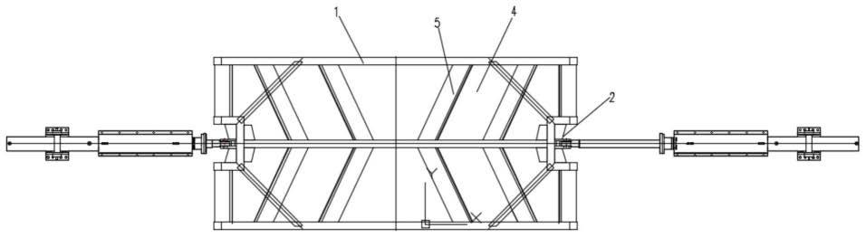 三角形滑架钢结构的制作方法