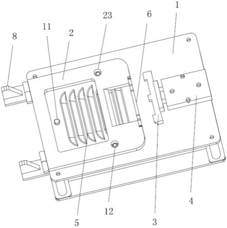 一种平压定位的杆状零件焊接用定位架的制作方法