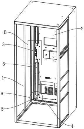 一种电气柜门锁组件的制作方法
