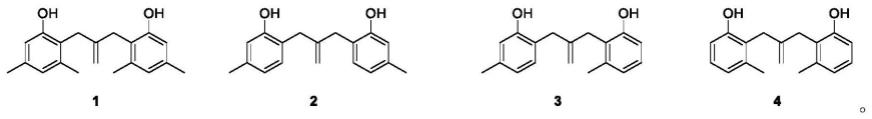 一种基于间位取代苯酚的多酚类化合物及制备方法和应用