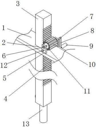 一种电渣炉电极杆升降装置的制作方法