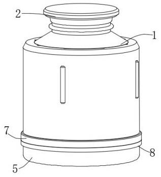一种加强型具有隔热效果的金属包装容器桶的制作方法