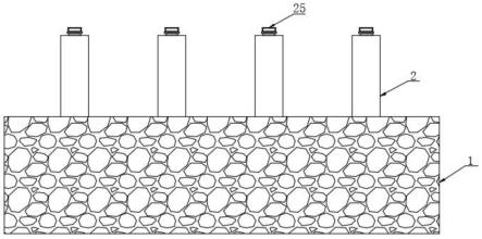一种土质边坡微型抗滑桩组合加固结构及实施方法与流程