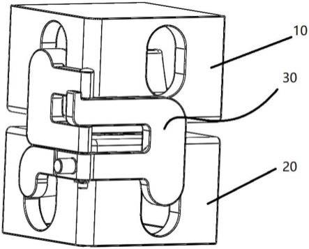 一种汽轮发电机气隙磁通探测器锁定装置的制作方法