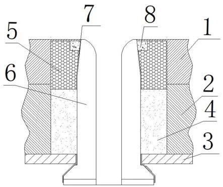 一种防止不锈钢连铸中间包水口渗钢的砌筑方法与流程