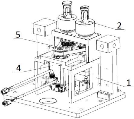 一款产品的自动打磨机旋转夹紧治具的制作方法