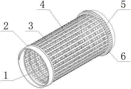 内置驱动螺旋瓜籽分离机分离滚筛的制作方法